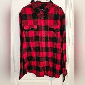 NWT Mens George 3XL Flannel Shirt